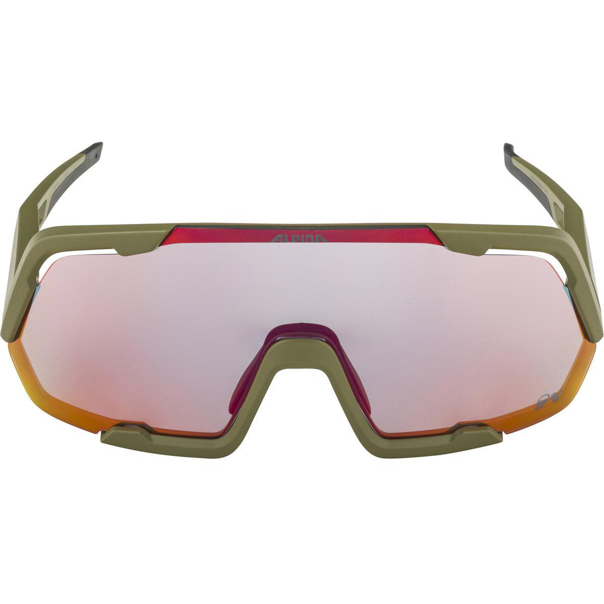 Olympiasportbekleidung Alpina Sports Sportbrille Rocket QV Mattoliv