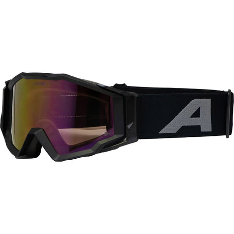 Olympiasportbekleidung Alpina Sports Sportbrille Circus Q-Lite mattschwarz