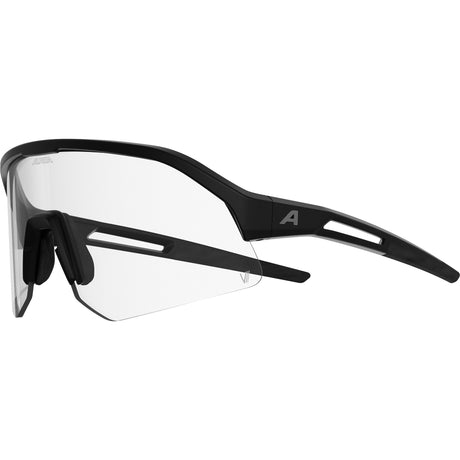 Olympische Sportbekleidung Alpina Sports Sportbrille Sonic HR M V Mattschwarz