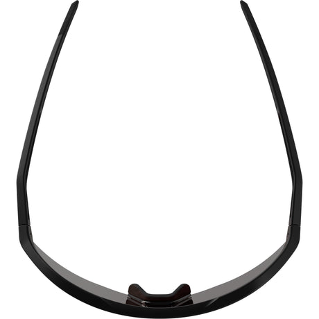 Olympische Sportbekleidung Alpina Sports Sportbrille Sonic HR M Q-Lite rote Linse mattschwarz