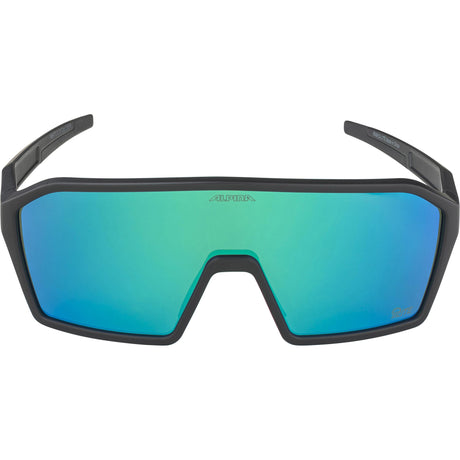Alpina Sports Sportbrille Ram Q-Lite Jade Mirror Lens Schwarz