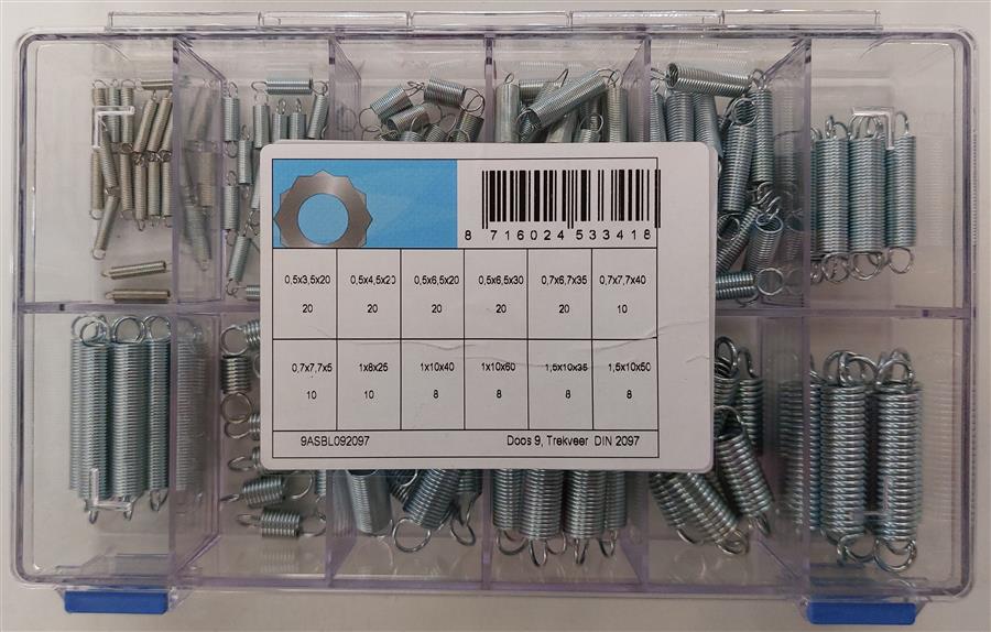 Zugfeder-Sortiment d2097