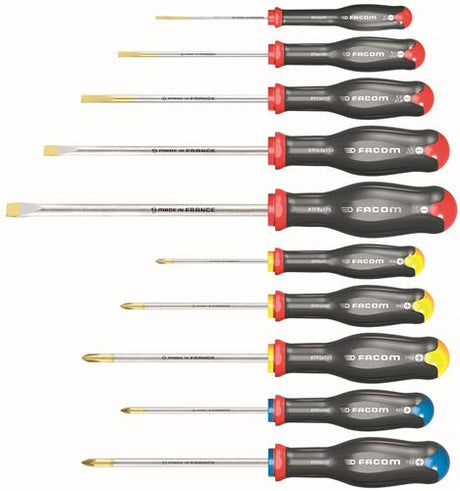 Facom-Set mit 10 Schraubendrehern – atw.j10pb