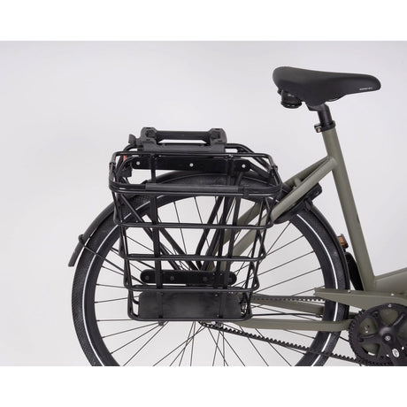 Olympische Sportbekleidung Atranvelo Korb epische Seite AVS hinten 22l Aluminium mattschwarz