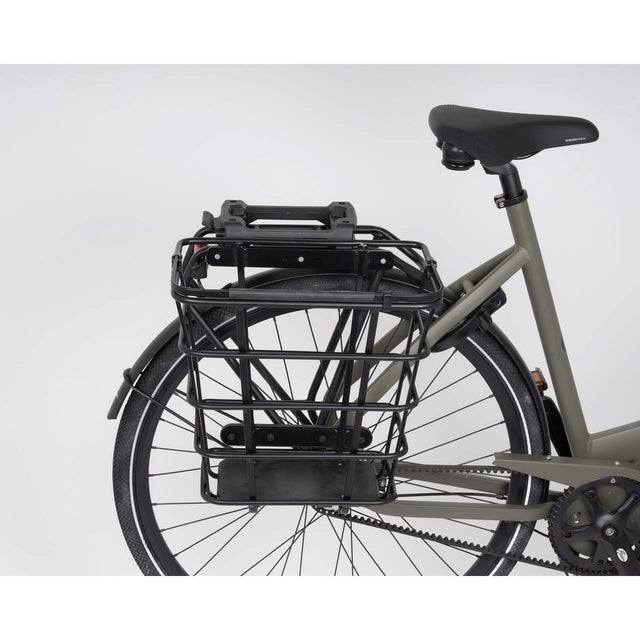 Olympische Sportbekleidung Atranvelo Korb epische Seite AVS hinten 22l Aluminium mattschwarz