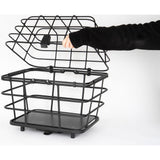Olympische Sportbekleidung Atranvelo Wire Dome Perro Large 38l Mattschwarz