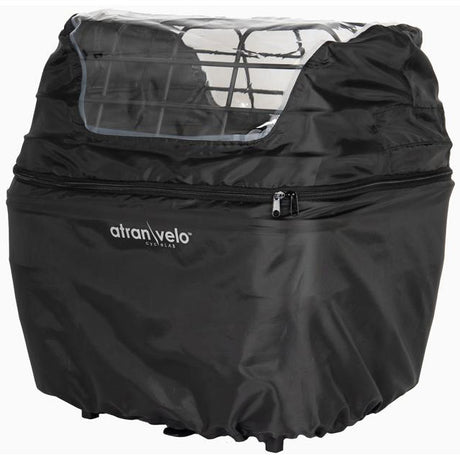 Olympische Sportbekleidung Atranvelo Regenschutz Perro groß transparent schwarz