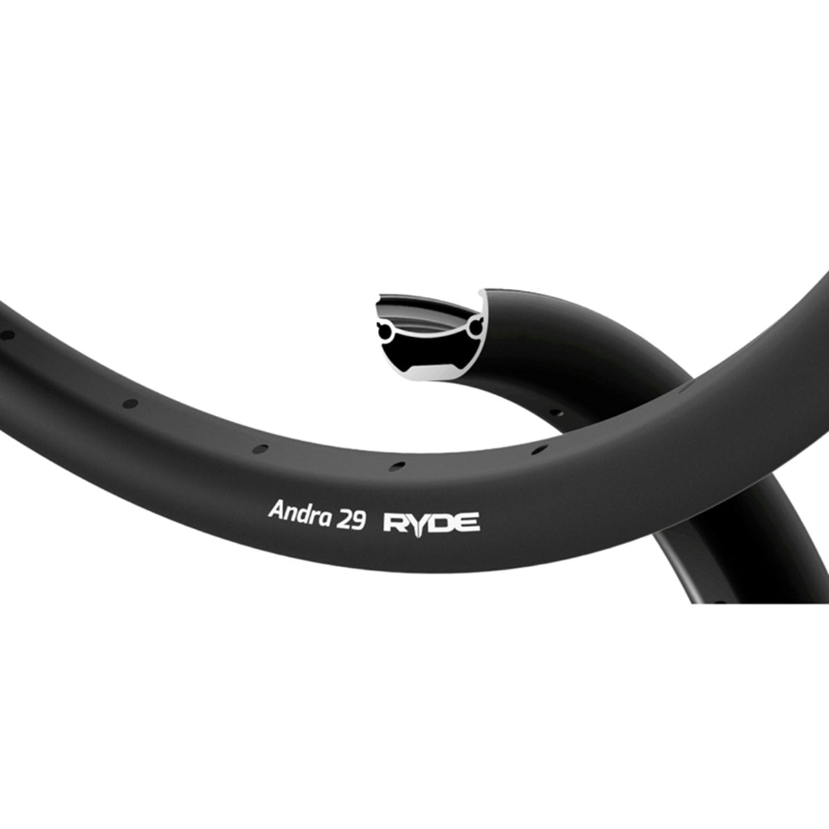Ryde velg 27.5 andra 29d disc 32 14 zwart