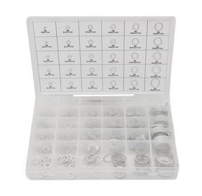 Awtools aluminiumringen 300szt. mix