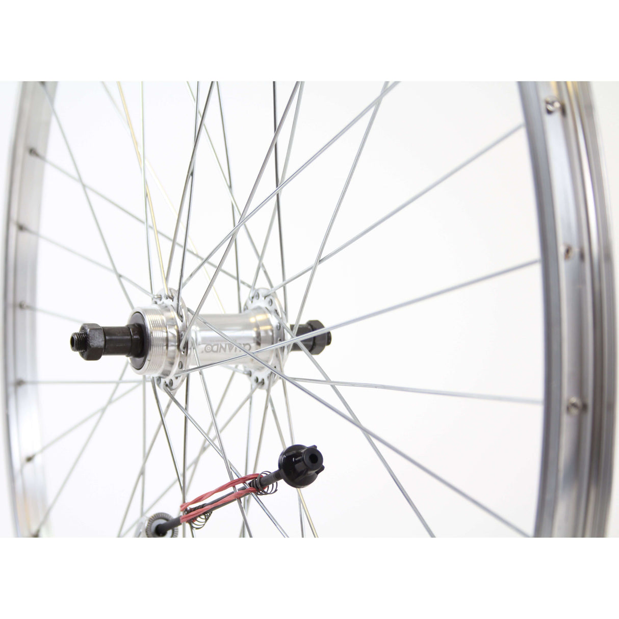 Roland Hinterrad 28 Freewh Alu As26 Silber Zink SPK