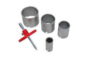 Awtools wolfraamopeningen 33-83mm 6el. 33,53,68,83mm