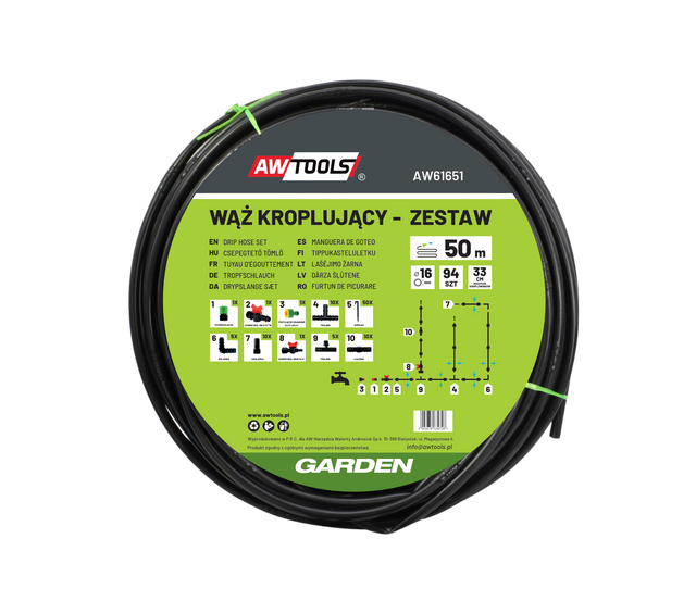 Awtools slangdrupkit 50m 94 elektrisch