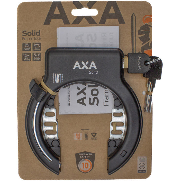 Axa Lock Rahmenschloss massiv schwarz