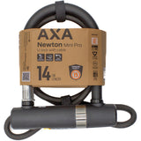 Axa Bügelschloss Newton mini pro + Kabel 100 10 - schwarz