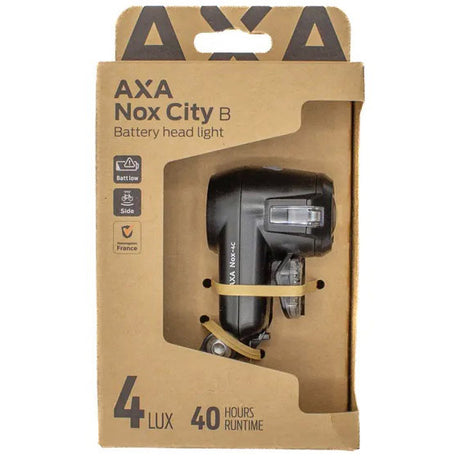 Axa LED-Frontlicht-Scheinwerfer Nox City 4 Lux Batterie-Blister