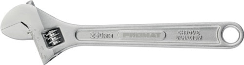 Promat tecwerk verstellbarer Schraubenschlüssel | max. 24 mm | Länge 200 mm | mit Einstellskala - 4000823827