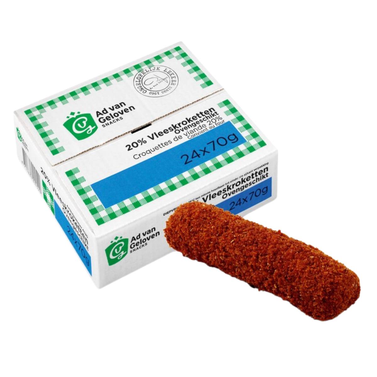 Ad van Faith Fleischkrokettenofen 20 % (24x 70 gr)