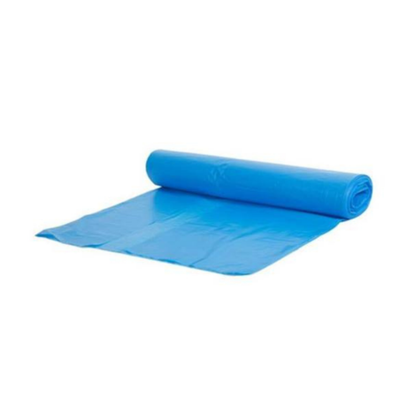 Afvalzak blauw 70x110cm t25 (2500 stuks)