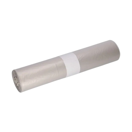 Afvalzak transparant 25x 65x 140cm t70 (100 stuks)