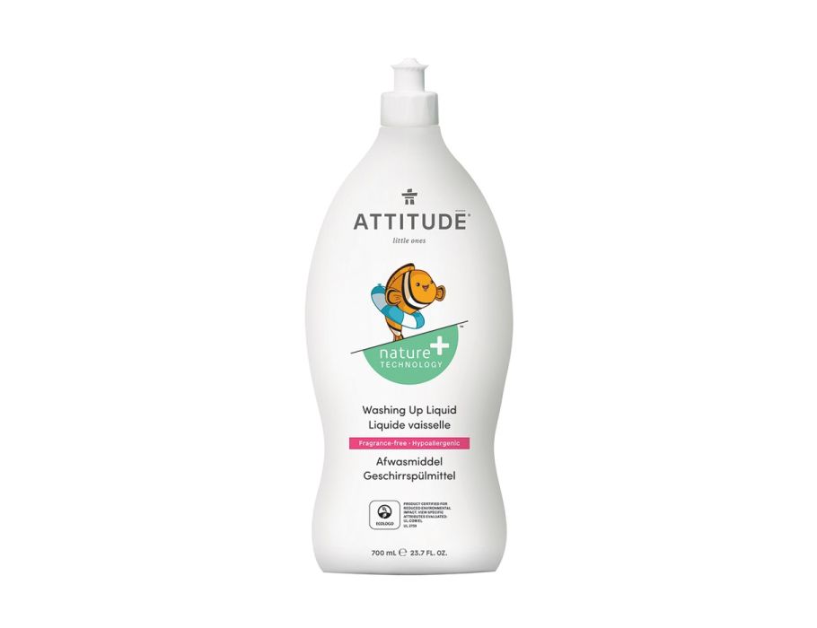 Attitude Nature+ Little Ones – Spülmittel – 700 ml – parfümfrei