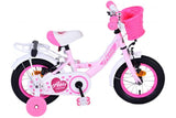 Volare Ashley Kinderfahrrad Mädchen 12 Zoll Pink Zwei Handbremsen
