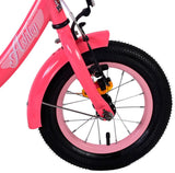 Volare Ashley Children's Bicycle - Mädchen - 12 Zoll - Rotrosa