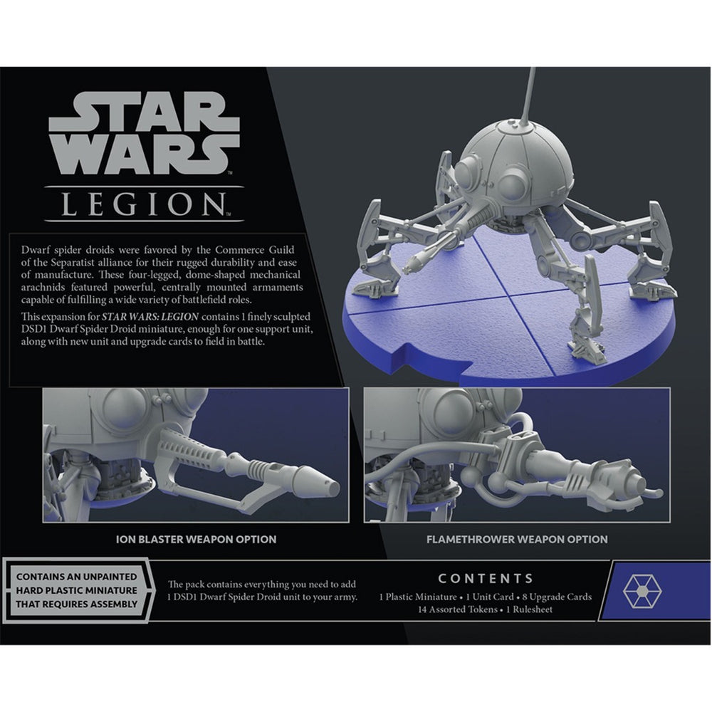 Asmodee Star Wars: Legion DSD1 Zwergspinnen -Droideneinheit e
