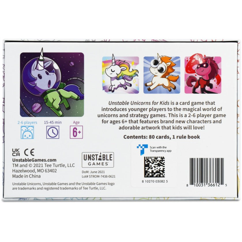 Asmodee instabile Einhörner: Ausgabe
