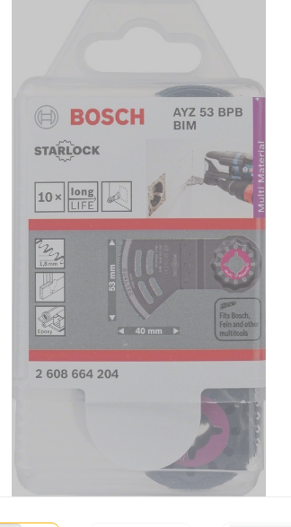 Bosch mt zaag voor infiltratie rb ayz53 10szt.