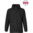 Basil regenjas hoga unisex jet black xs