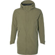 Basil regenparka mosse heren olive green l