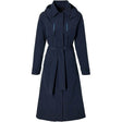 Basil trenchcoat mosse dames night blue xl