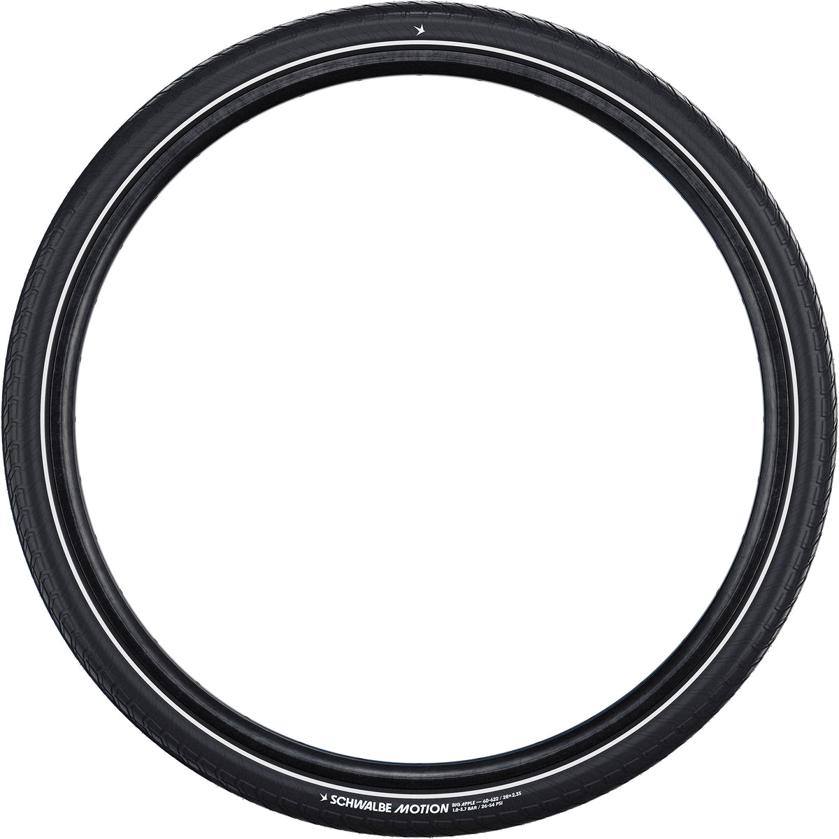 Schwalbe Drahtreifen Motion Big Apple 60-622 +r schwarz