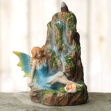 Feenwasserfall-Rückfluss-Räucherstäbchenhalter