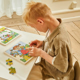 Barbo Toys Pippi quadratisches Puzzle – Mr. Nilson (8634)