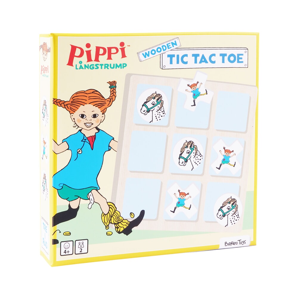 Barbo Toys Pippi Tic-Tac-Toe aus Holz (8635)