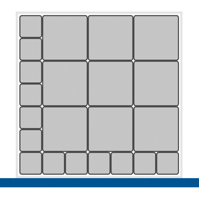 Bott Cubio Backsortiment 65x65 Schublade