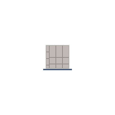 Bott Cubio Range mit 13 Tabletts 65x65 Schublade