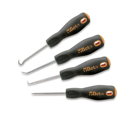 Beta-Set mit 4 mechanischen Präzisionshaken, mit Griffen 1687 s4 – 016870150