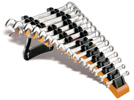 Beta, Beta Beta offener Ringschlüsselsatz 15-teilig mit Halter