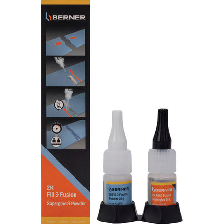 Cema Berner 2-Komponentenkleber Sekundenkleber 2K Fill Fusion 10g
