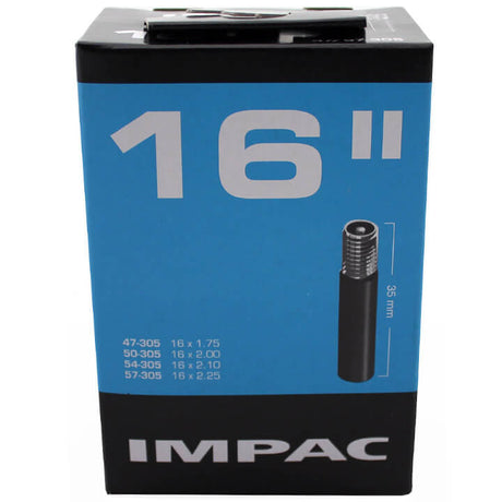 Impac Innenrohr (von Schwalbe) AV16 16x1.75 2.35 Etro 47 57-305, Ventil: Schrader Auto 35 mm