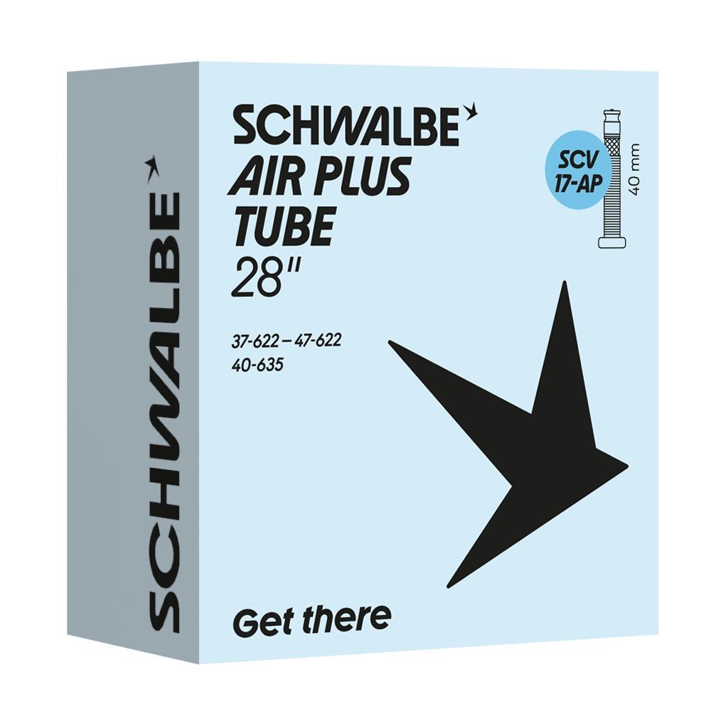 Schwalbe binnenband scv17-ap air plus 37 47-622 clik valve 40mm