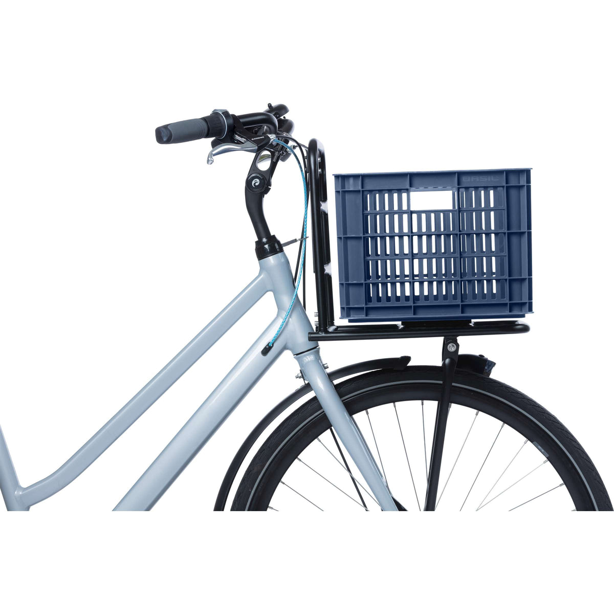 Basilikum fietslat m - mittel - 29,5 Liter - blau