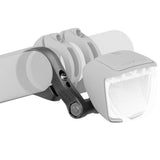 Busch Müller Busch Müller, Beleuchtungszubehör, Kunststoff-Lenkerhalterung, schwarz, einarmig, für 31,8–35 mm mit Schrauben und Muttern, Polybeutel