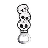 Gruseliger Totenkopf-Flaschenöffner aus PVC