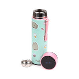Union Pusheen The Cat Sweets Thermoskanne, 450 ml, Thermometer
