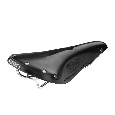 Brooks B17 geschnitzt – schwarz