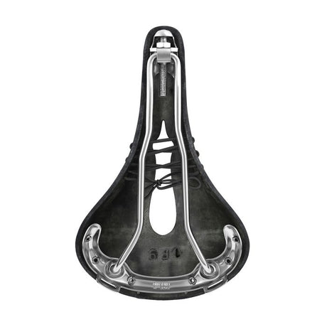 Brooks B17 geschnitzt – schwarz
