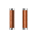 Brooks schlanke Ledergriffe (130+130 mm) – Honig